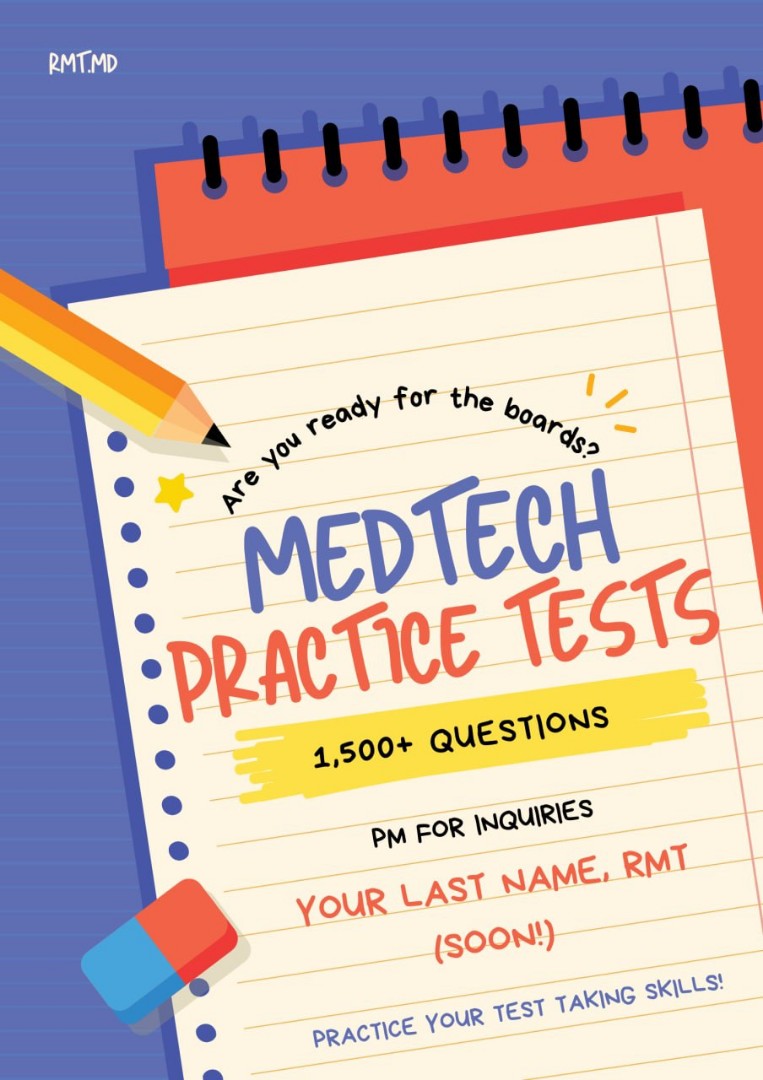 MEDTECH PRACTICE TESTS, Hobbies & Toys, Books & Magazines, Textbooks on