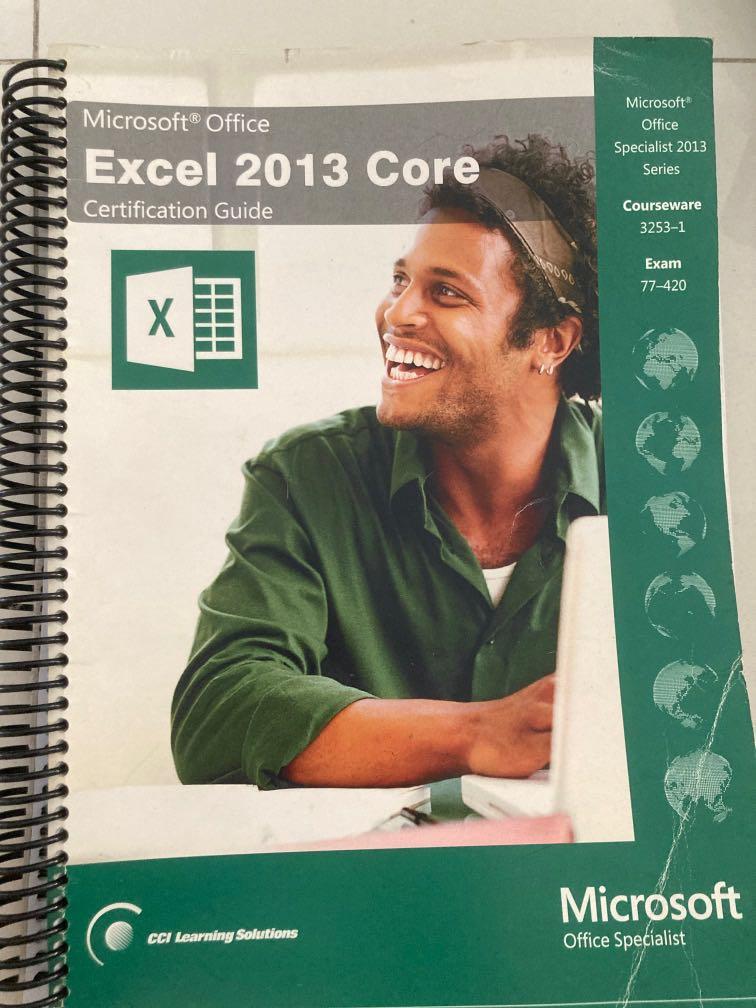 Microsoft Office Excel Certification Guide Hobbies Toys Books