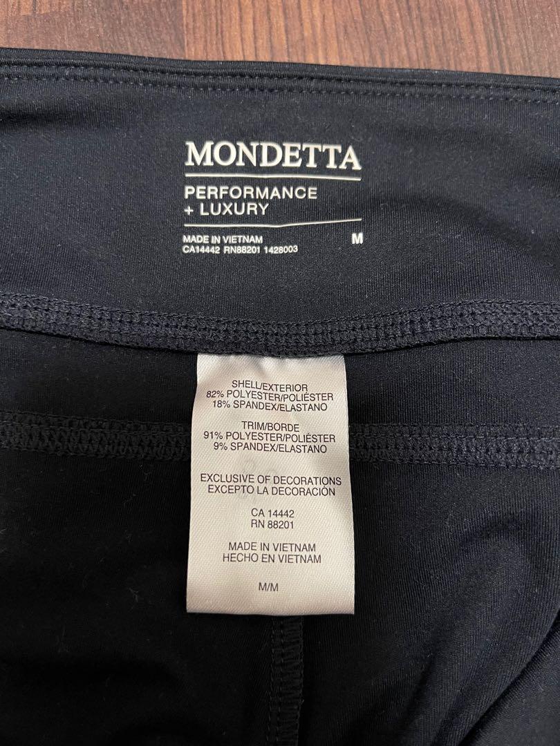 Mondetta performance luxury gray pocket leggings sz small - $10