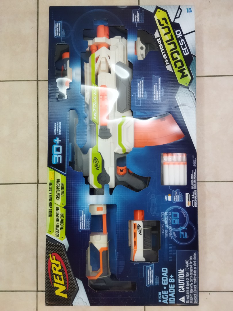  NERF Modulus ECS Motorized Blaster, Removable Scope