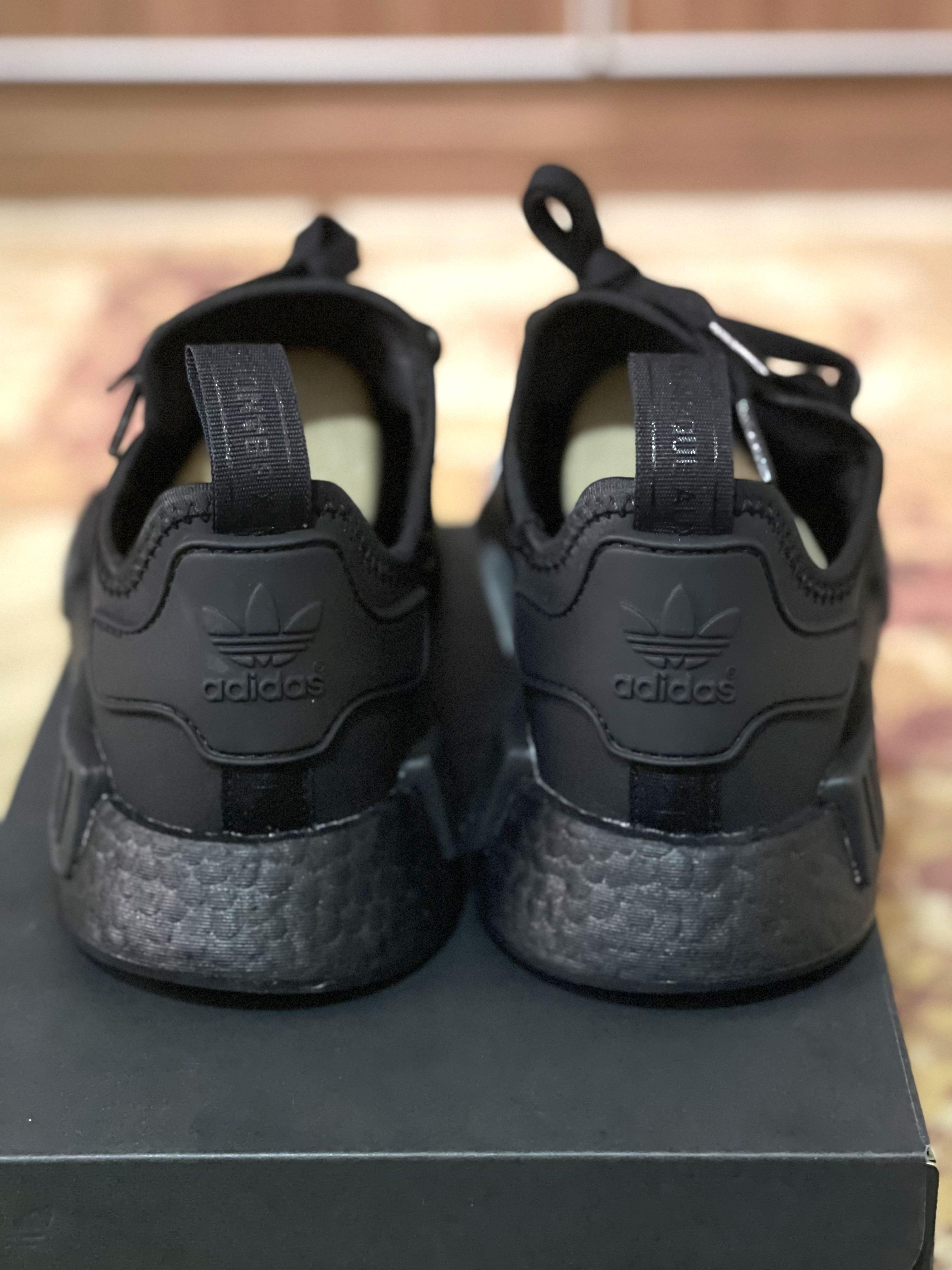 NMD R1 Black Edition Men s Fashion Footwear Sneakers on Carousell