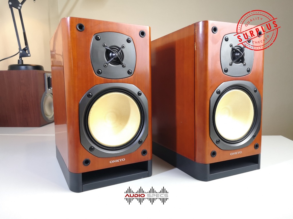 Onkyo DN9TX HiFi Bookshelf Speakers, Audio, Soundbars, Speakers