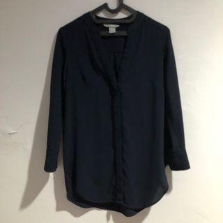 Original H&M Navy Blouse