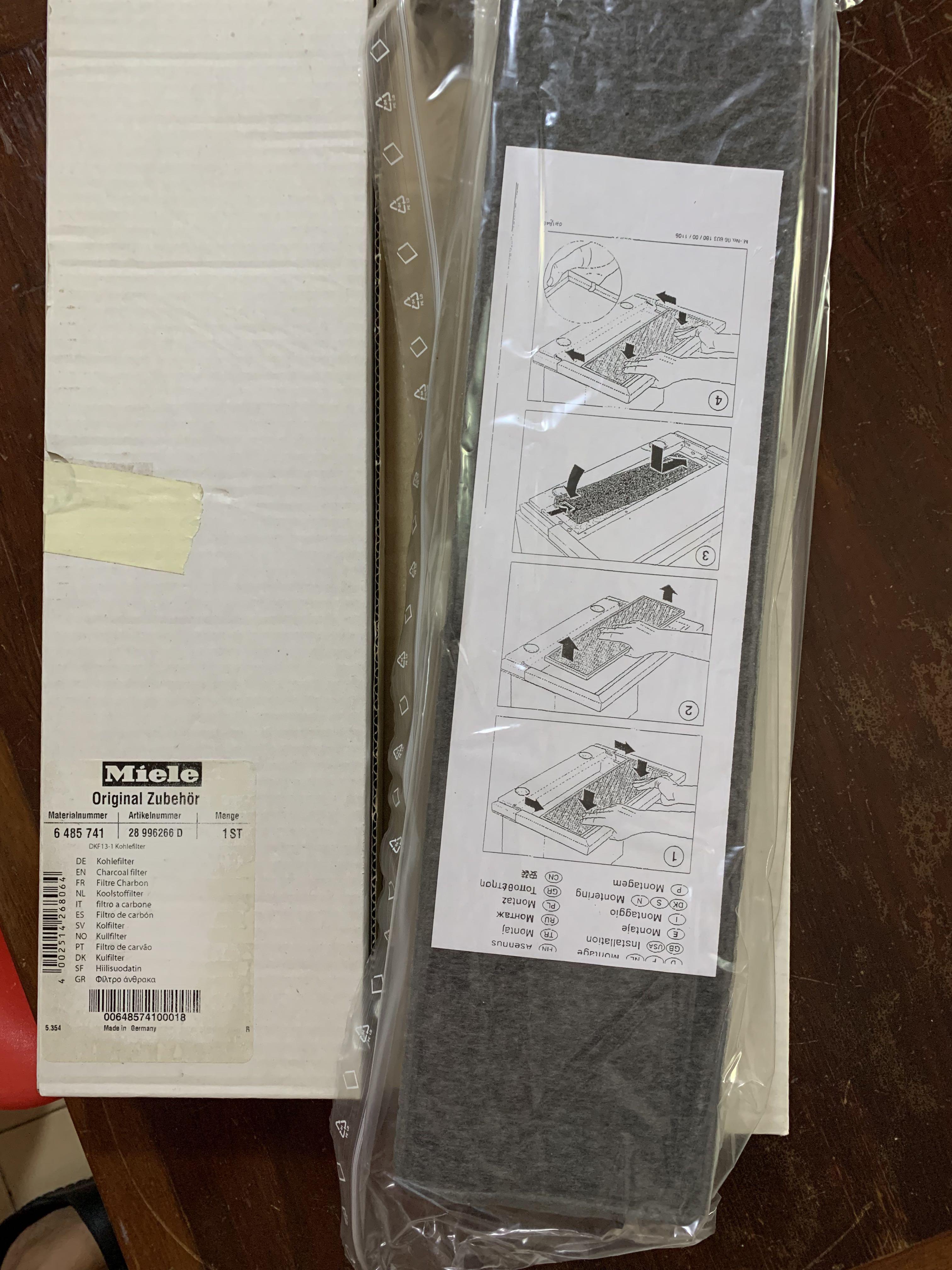 miele cooker hood filter