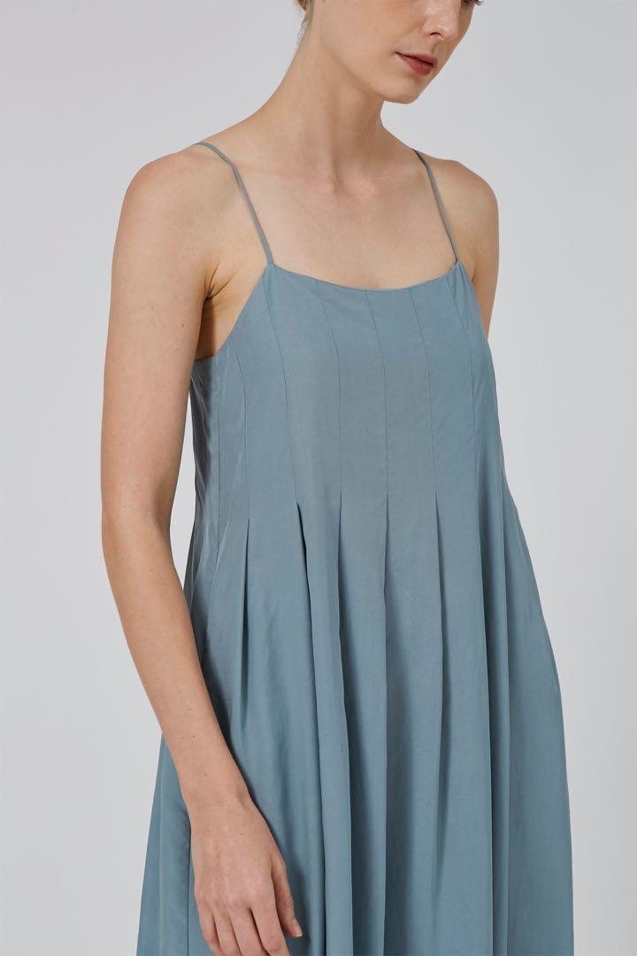 Pleated tent dress online