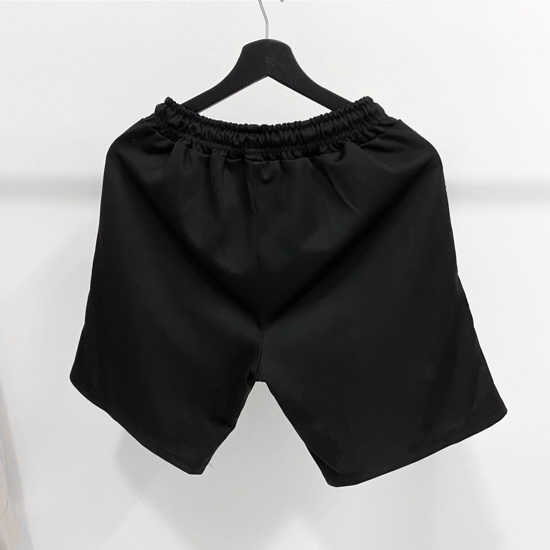Plain black shorts mens online