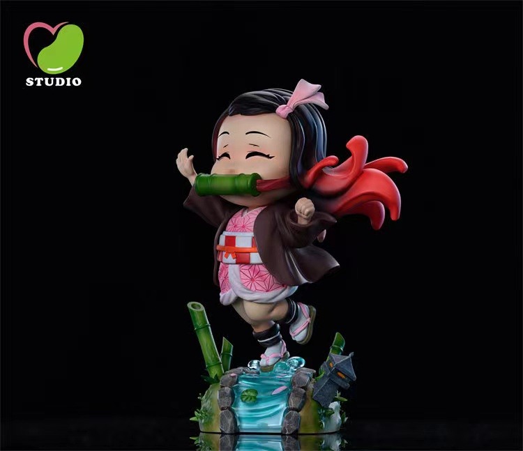 Po Bean Studio Demon Slayer Kamado Nezuko Figure Statue Hobbies Toys Toys Games On Carousell