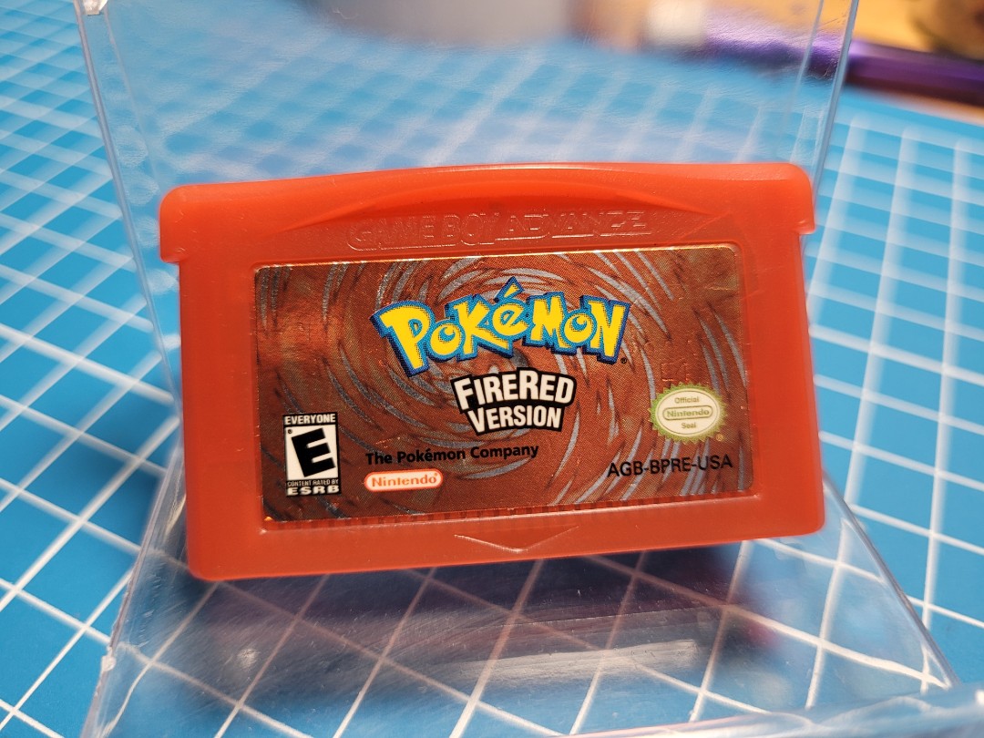 AUTHENTIC Pokemon: Fire Red Version GameBoy Advance Cartridge GBA GENUINE
