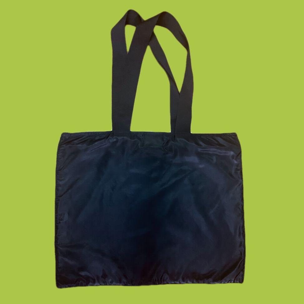 PRADA NYLON DOCUMENT SHOULDER BAG (Category: Luxury Bags & Wallets) located in Quezon City. Submitted by najamazing (Listing ID 1115791503, Image 2). Description: PRADA NYLON DOCUMENT TOTE BAG Material: Nylon Inclusion: None Size: L 19” x H 15” x Strap 13” Rank: A Price: Php8,000.