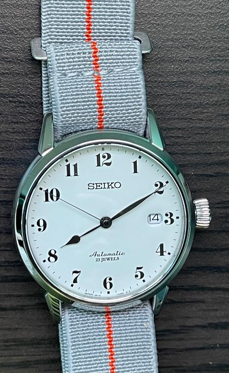 Seiko Presage White Enamel JDM SARX027, Luxury, Watches on Carousell