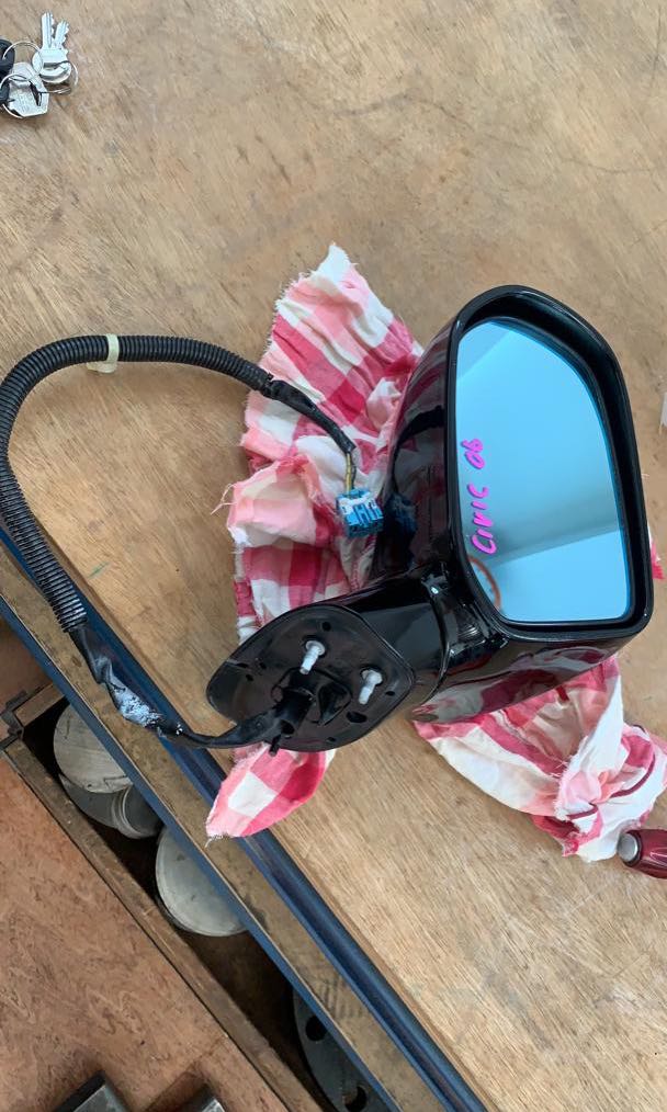 Side Mirror honda civic fd, Car Accessories, Accessories on Carousell