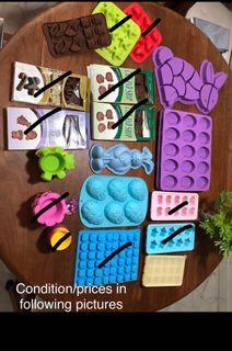 Silicon moulds (condition/price in following pics)