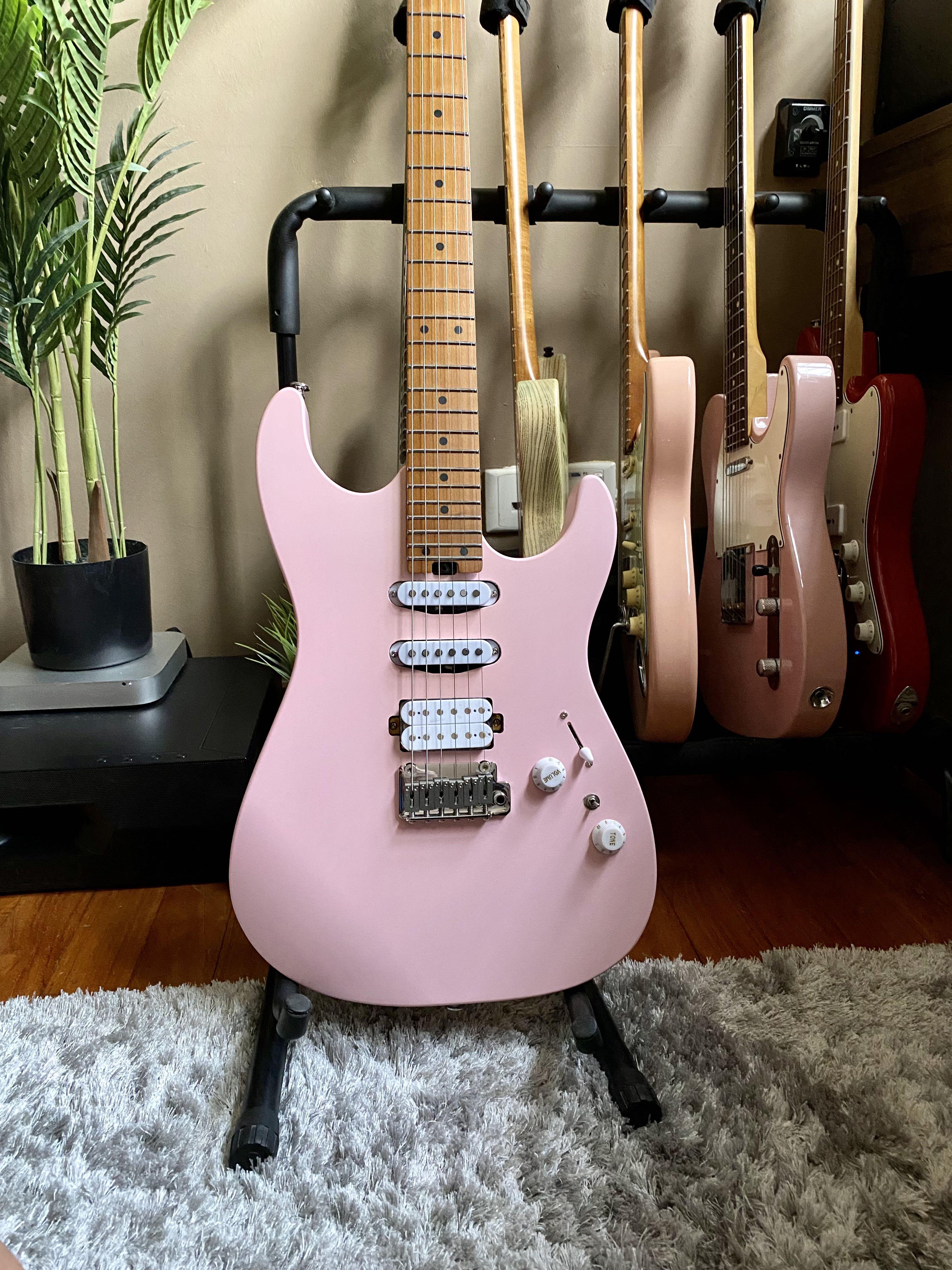 Charvel stainless online steel frets