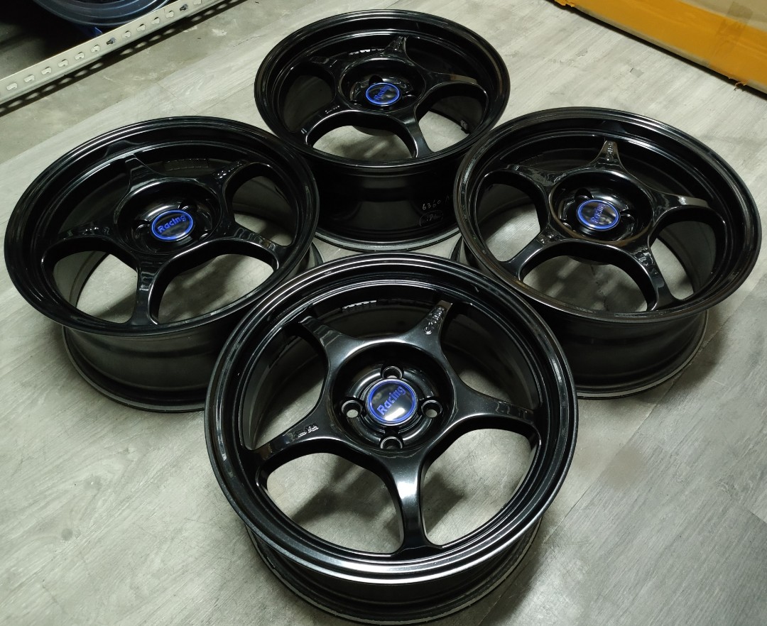 Sport Rim 16 inch Enkei RPO1 4x100 Wira Satria Myvi Alza Vios Jazz City