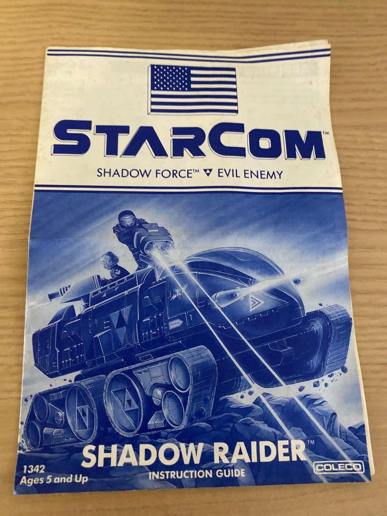 Starcom Shadow Force Starcom shadow force instruction guide, Hobbies & Toys, Toys & Games on ...