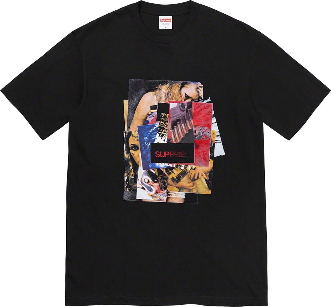 Supreme FW21 Stack Tee, Men's Fashion 
