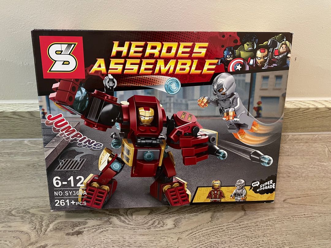 Lego sales heroes assemble