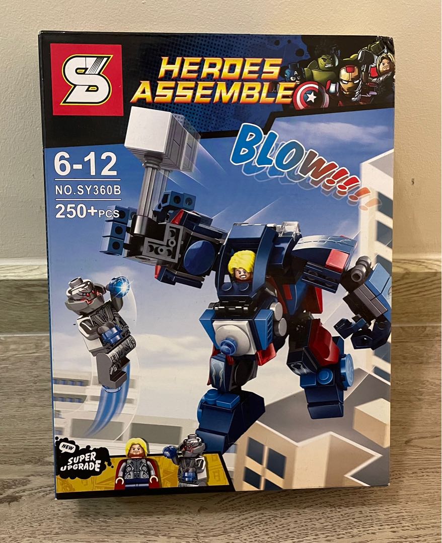 Heroes assemble lego on sale