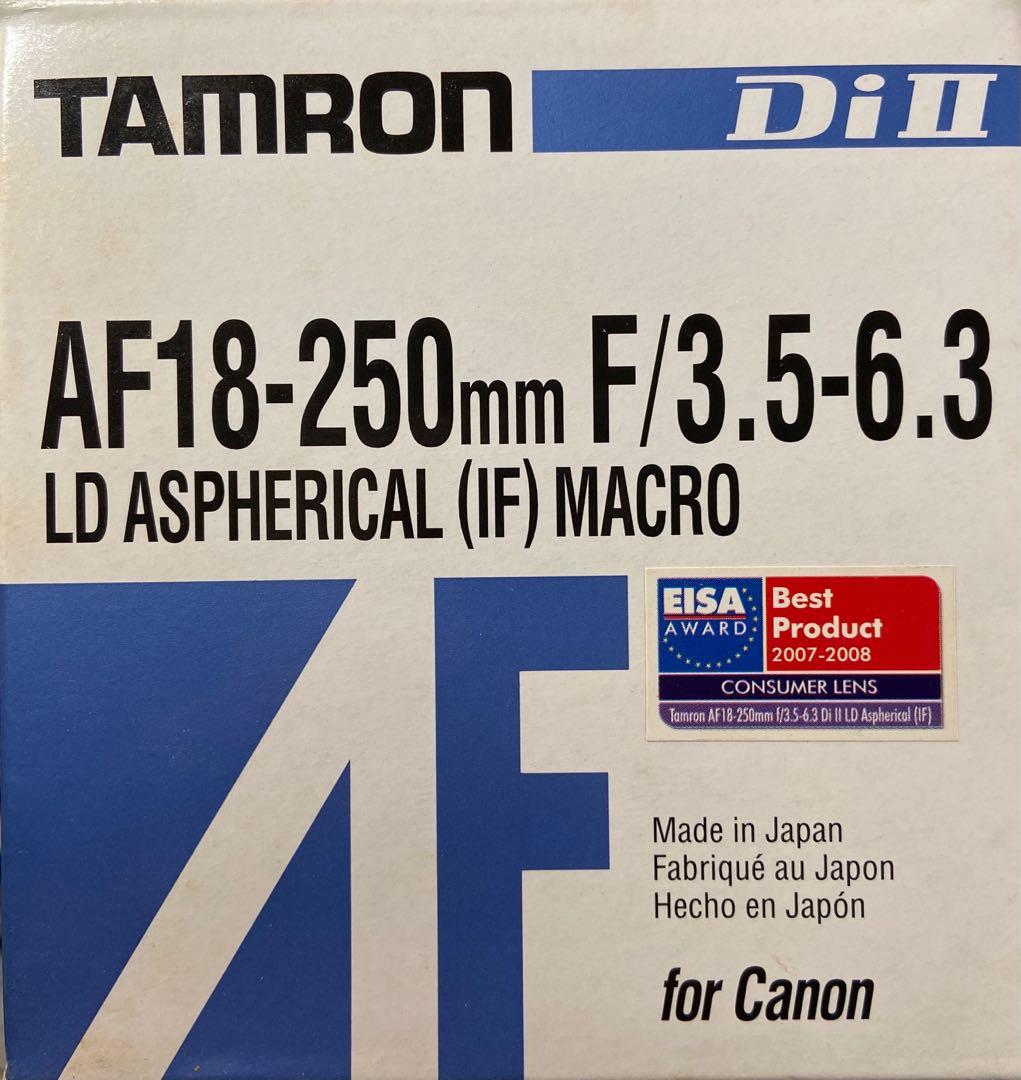 日本Tamron 騰龍AF18-250mm F/3.5-6.3 for Canon鏡頭, 攝影器材, 鏡頭