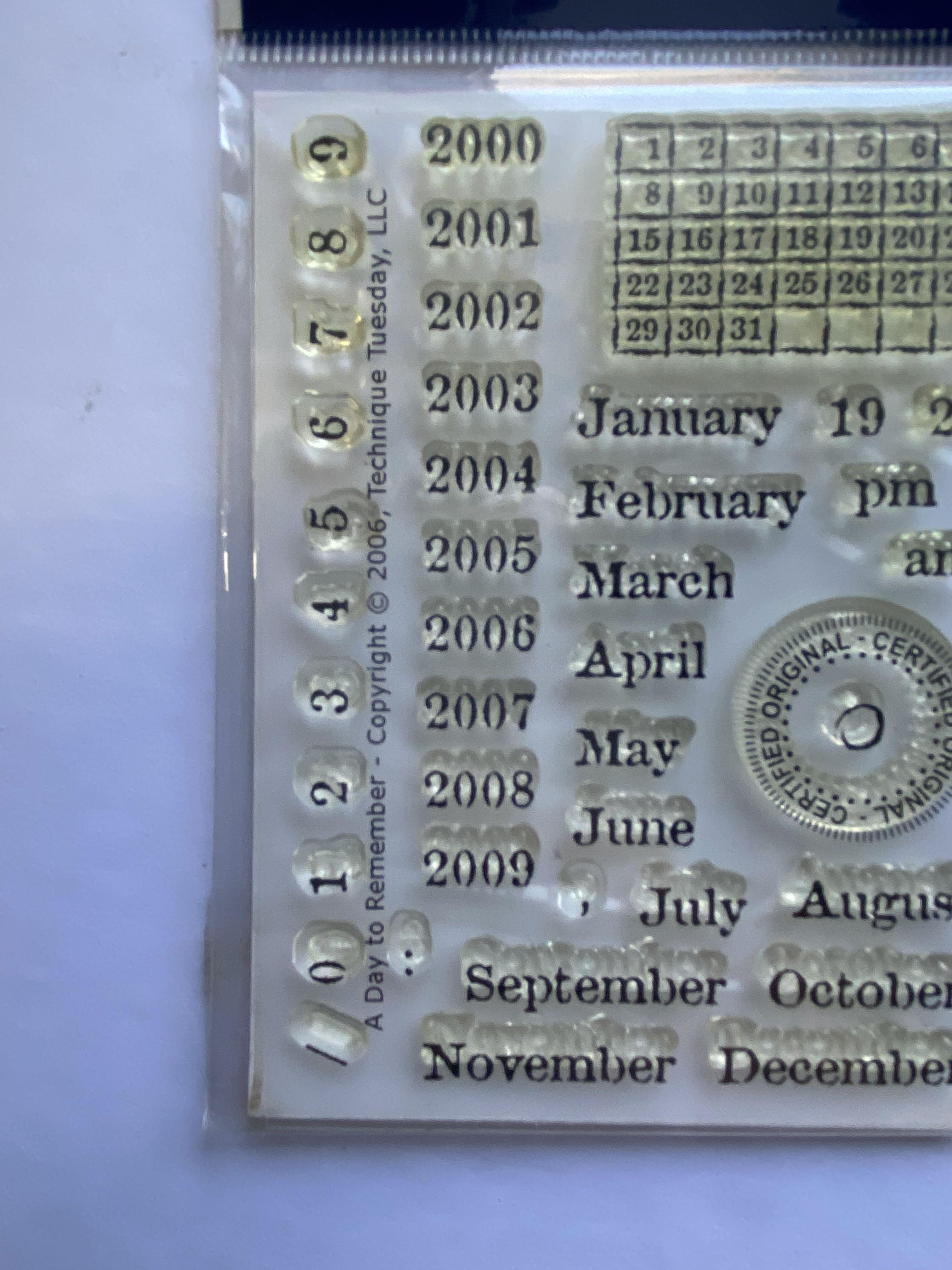 Technique Tuesday - A Day to Remember (Category: Craft Supplies & Tools) located in Paranaque City. Submitted by cvcrossing (Listing ID 1115671483, Image 2). Description: Old stock, unused Packaging has turned yellow How to use clear stamps: https://youtu.be/65HkIrwUdOQ RFS: destashing.