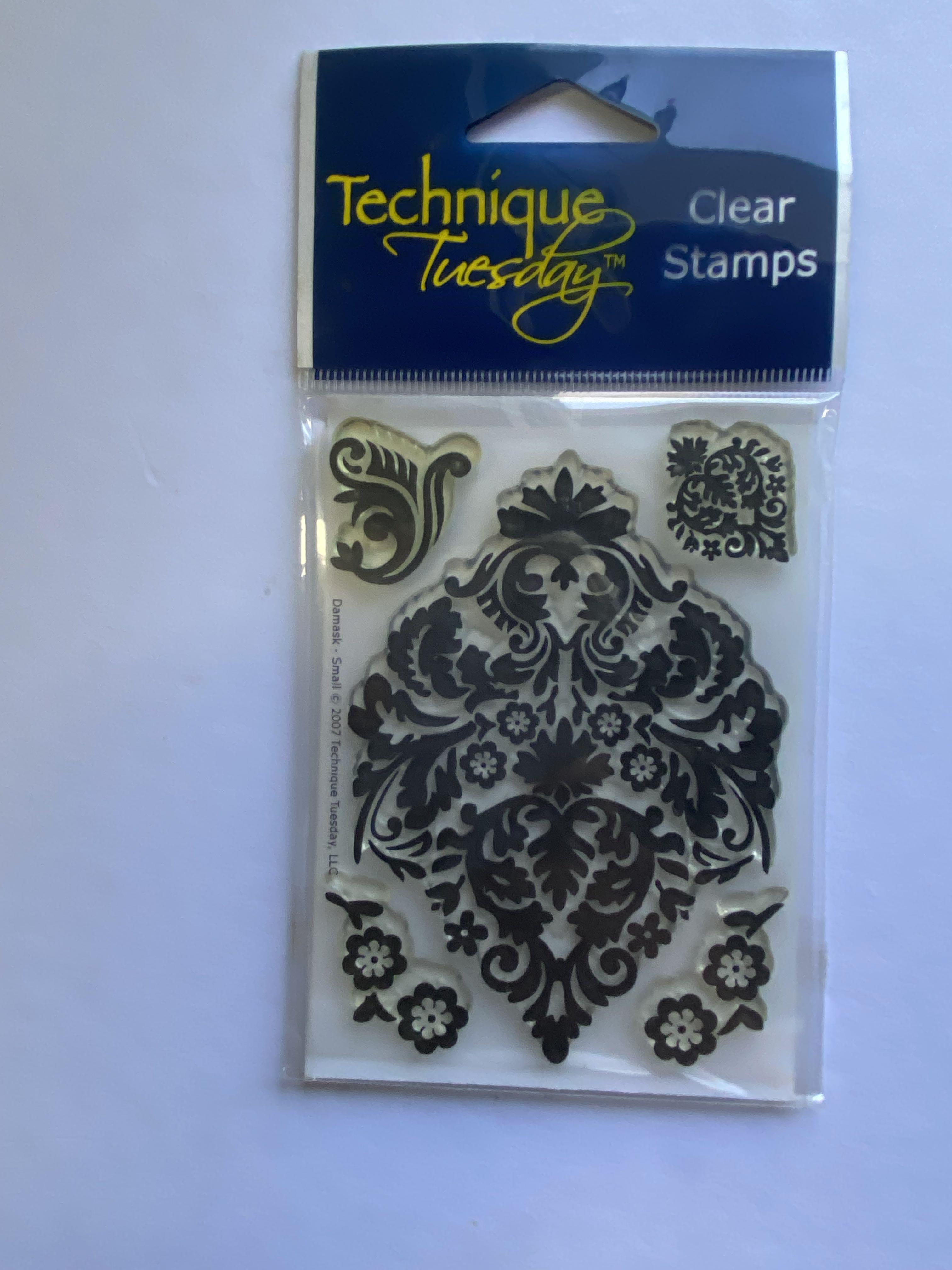 Technique Tuesday - Damask (Category: Craft Supplies & Tools) located in Paranaque City. Submitted by cvcrossing (Listing ID 1115671731, Image 1). Description: Old stock, unused Packaging has turned yellow How to use clear stamps: https://youtu.be/65HkIrwUdOQ RFS: destashing.