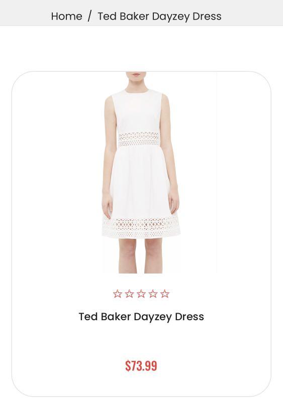 Ted baker dayzey dress clearance