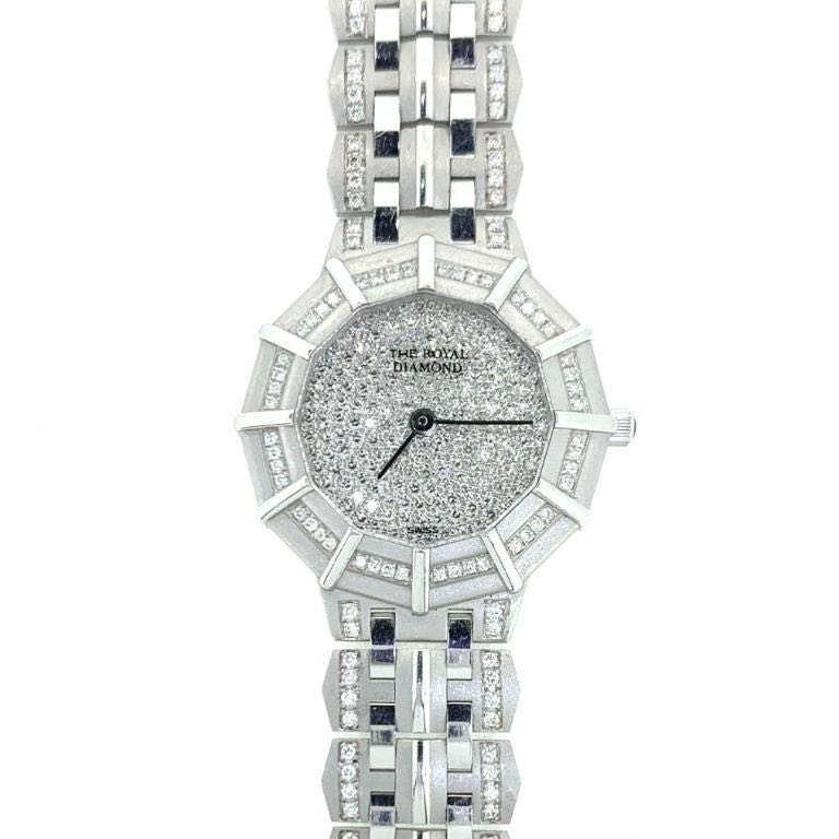 The royal shop diamond watch
