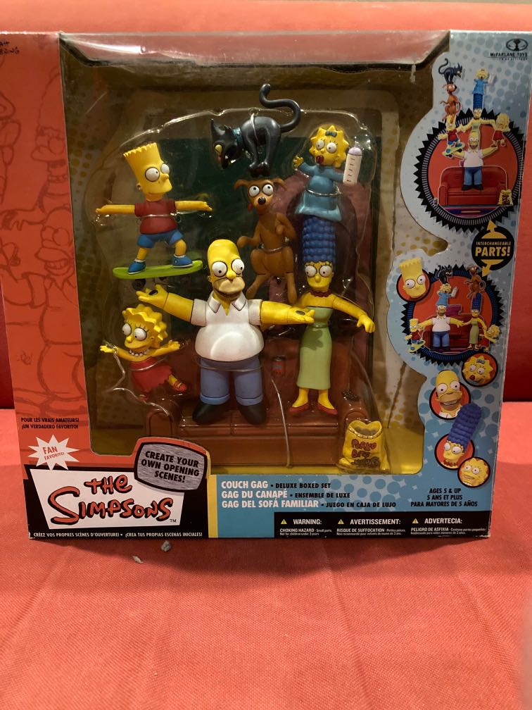 The Simpsons Couch Gag Deluxe Boxed Set The Simpsons Couch