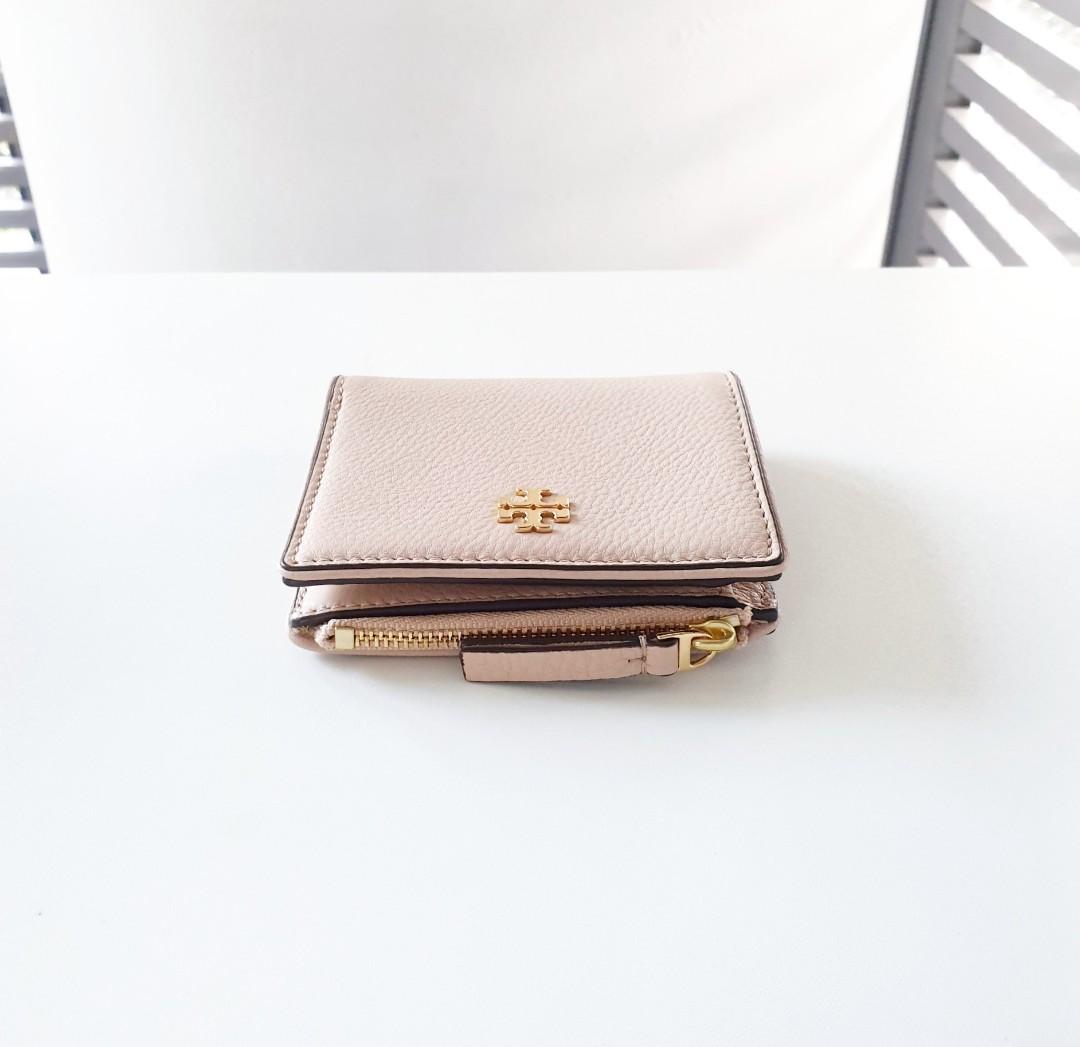 Tory Burch Marsden Pebbled Leather Bifold Wallet