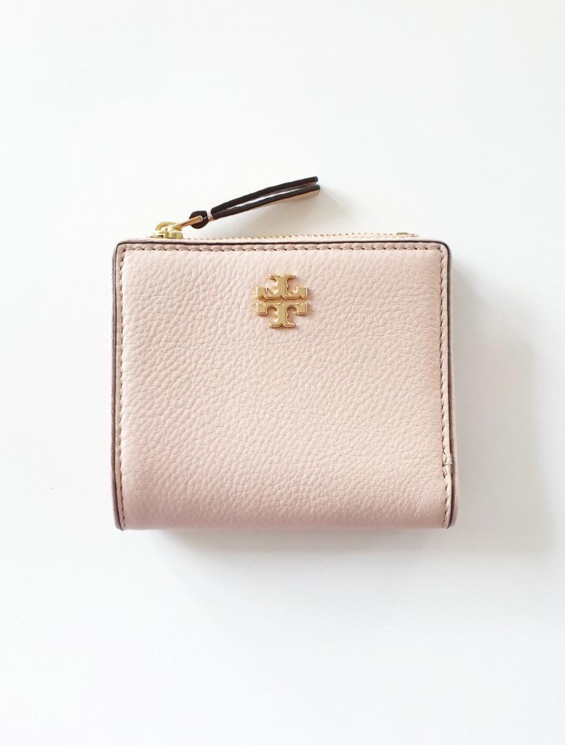 Tory Burch Marsden Pebbled Leather Bifold Wallet