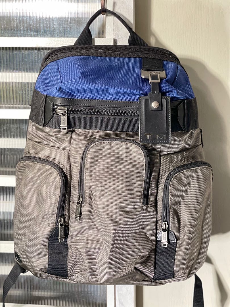 Tumi nickerson online triple pocket backpack