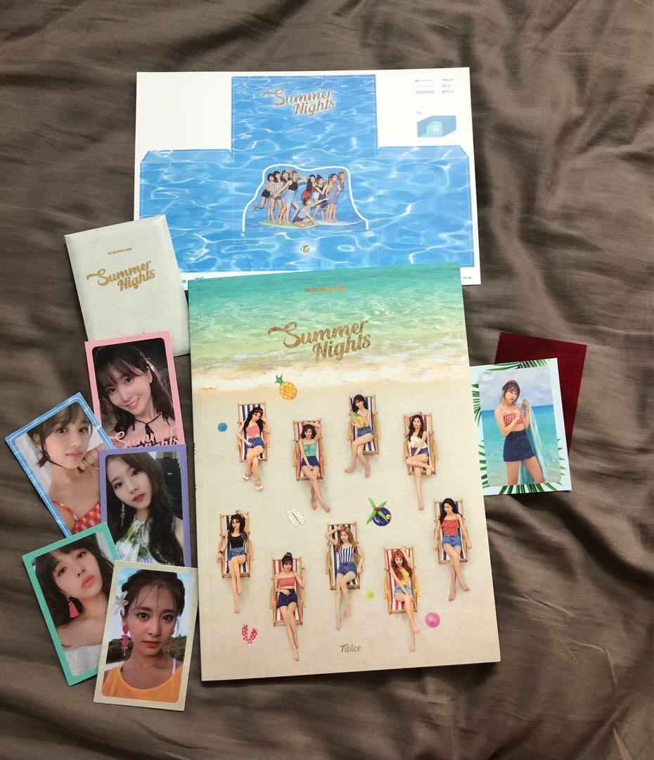 Twice Summer Night Album Hobbies Toys Memorabilia Collectibles K Wave On Carousell