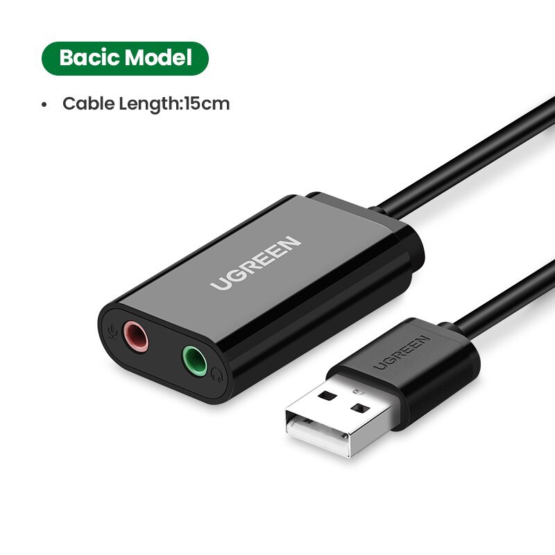 Ugreen USB To Audio Jack Sound Card Adapter UGREEN