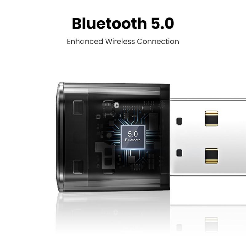 Ugreen USB Bluetooth 5.0 Adapter Dongle Transmitter Receiver for PC Headset (Category: Cables & Adaptors) located in Mandaluyong City. Submitted by gelgel92 (Listing ID 1115771027, Image 2). Description: For Sale: Ugreen USB Bluetooth 5.0 Adapter Dongle Transmitter Receiver for PC Headset.