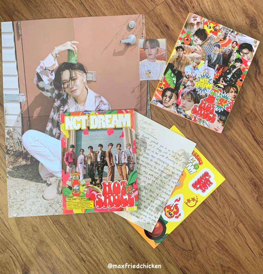 Unsealed nct dream chilling hot sauce album (semifull inclusions