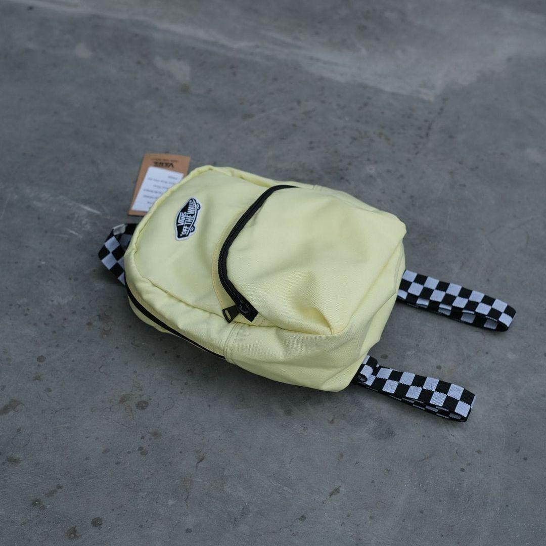 Yellow vans mini backpack best sale