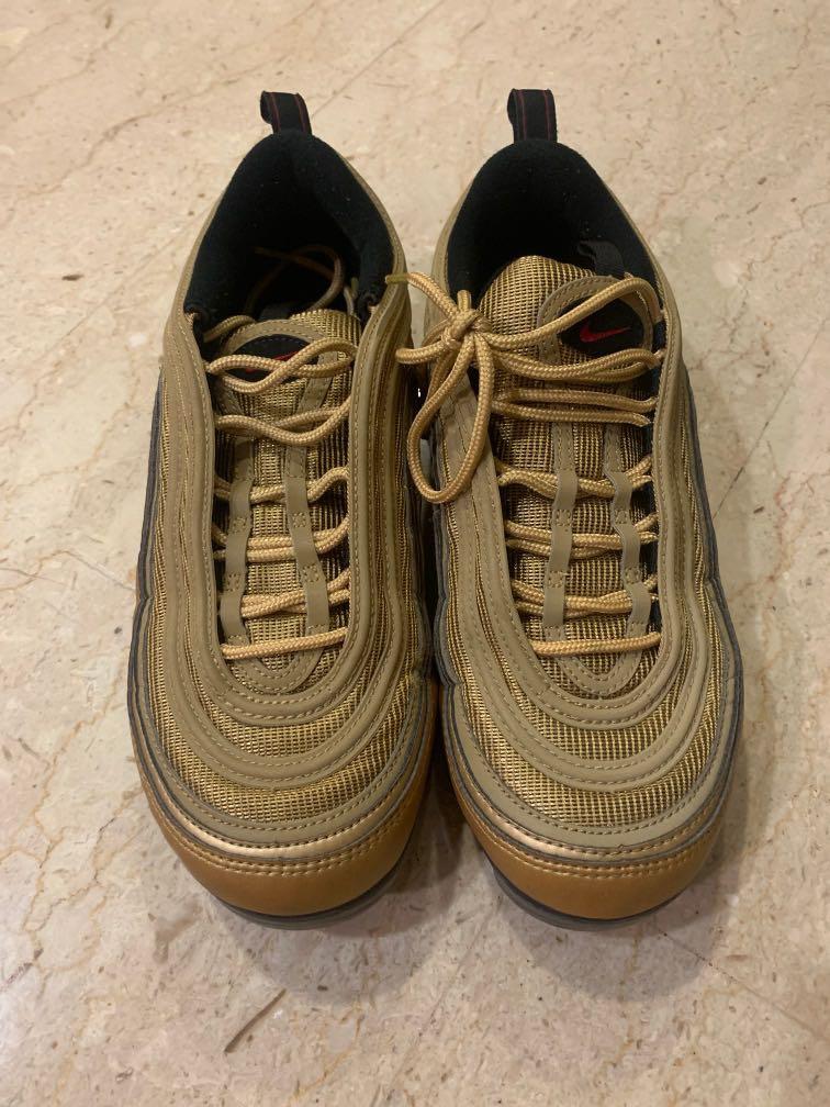 Gold vapormax 97 women's outlet