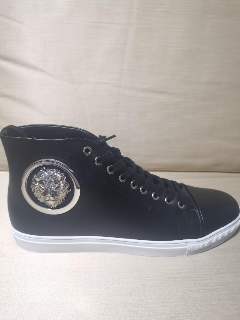 Versace shoes lion head best sale