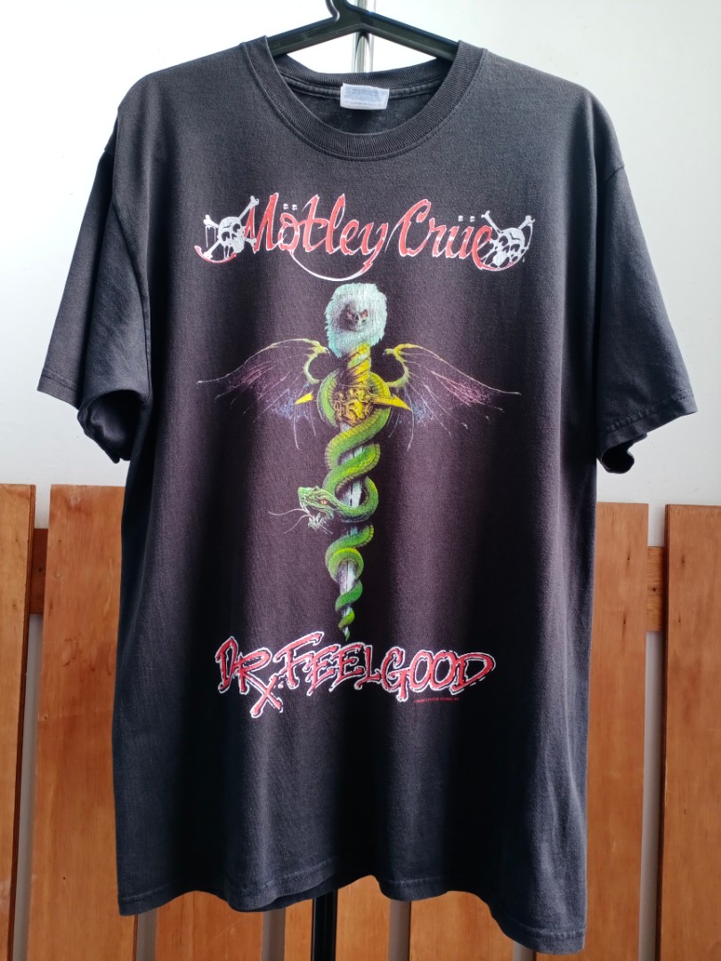 VINTAGE MOTLEY CRUE DR FEELGOOD x BAND 