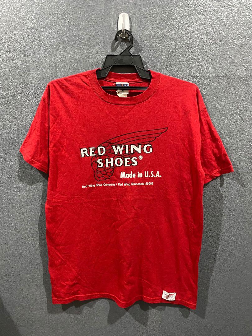 90s Red Wing Shoes Promo T-shirt Vintage 1990s Fruit of the 