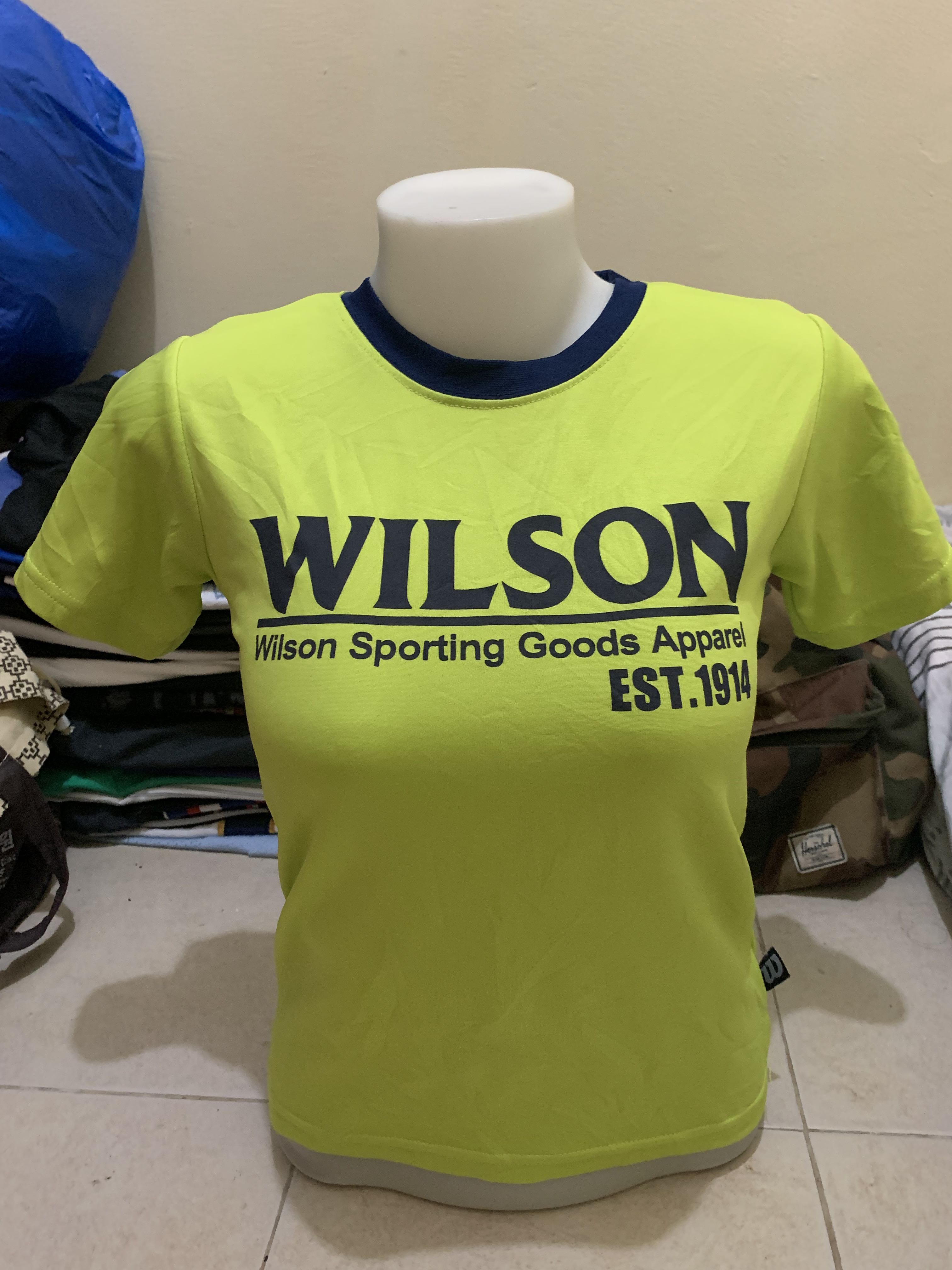 Wilson dri fit shirt Women s Fashion Tops Shirts on Carousell