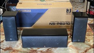Yamaha NS-F210 2-Way Bass Reflex Floorstanding Speakers (120w 