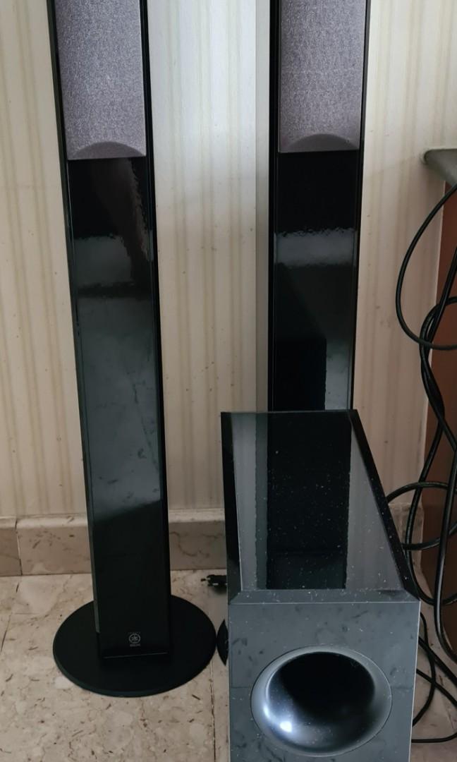 Yamaha Tower Speakers, Audio, Soundbars, Speakers & Amplifiers on Carousell