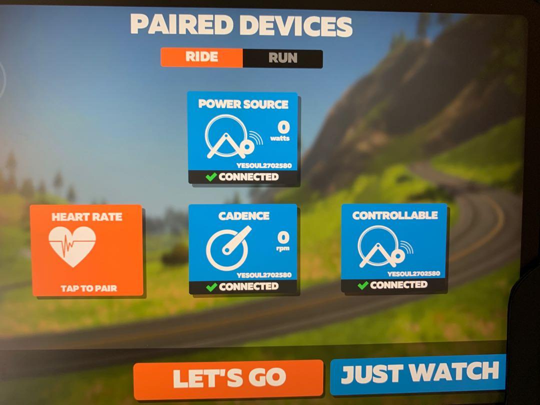 yesoul zwift