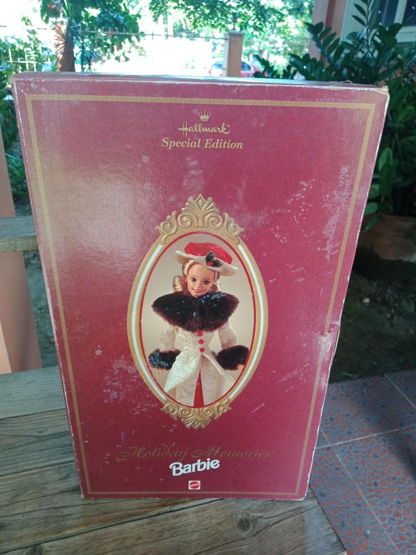 1995 Holiday Memories Barbie Hallmark Special Edition Doll Hobbies Toys Memorabilia Collectibles Vintage Collectibles on Carousell