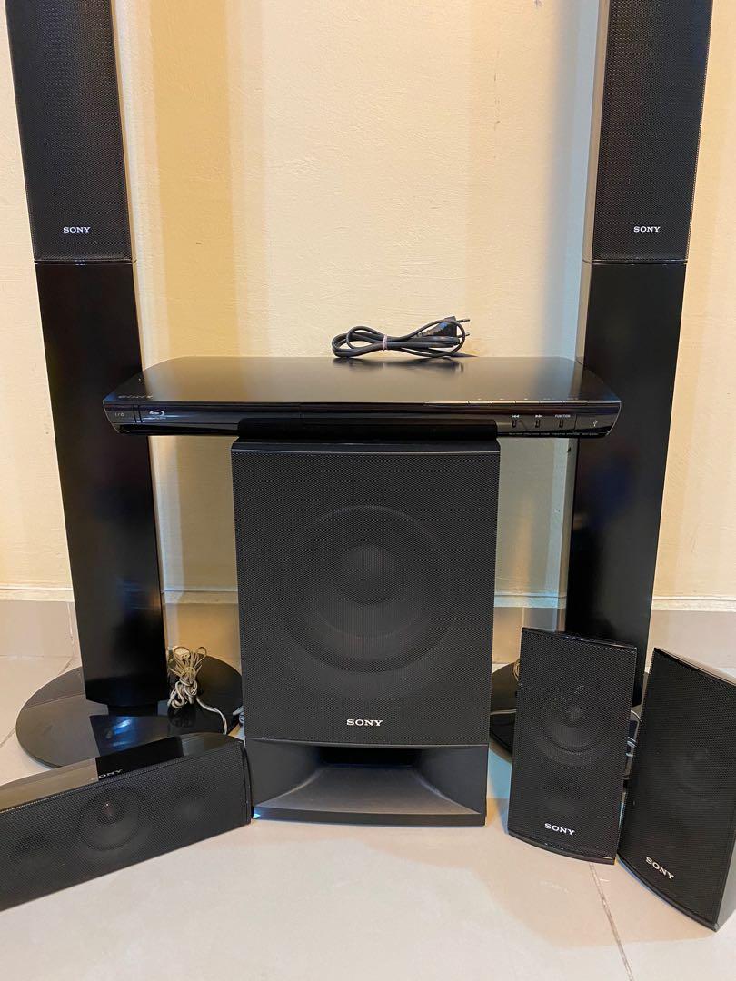 7pcs Sony Bluray Disc / DVD Home Theatre System BDVE490, TV & Home