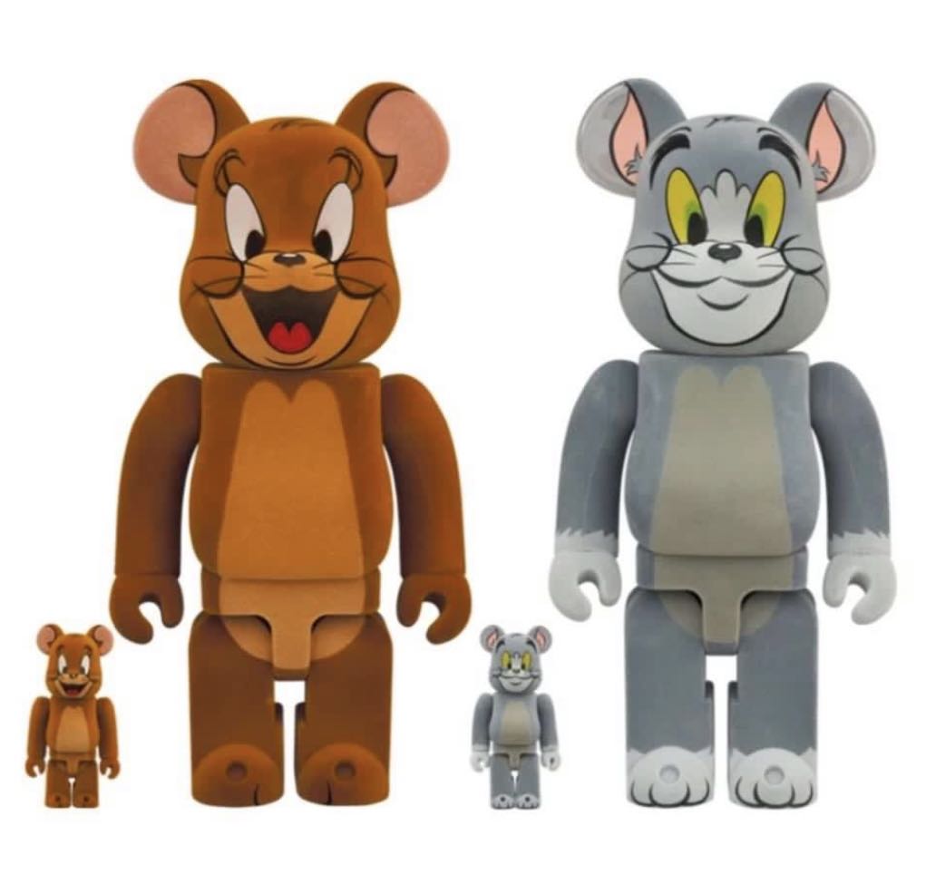 現貨全新未開封] Tom & Jerry 絨毛版フロッキーVer.がFlocky Ver. 400 ...