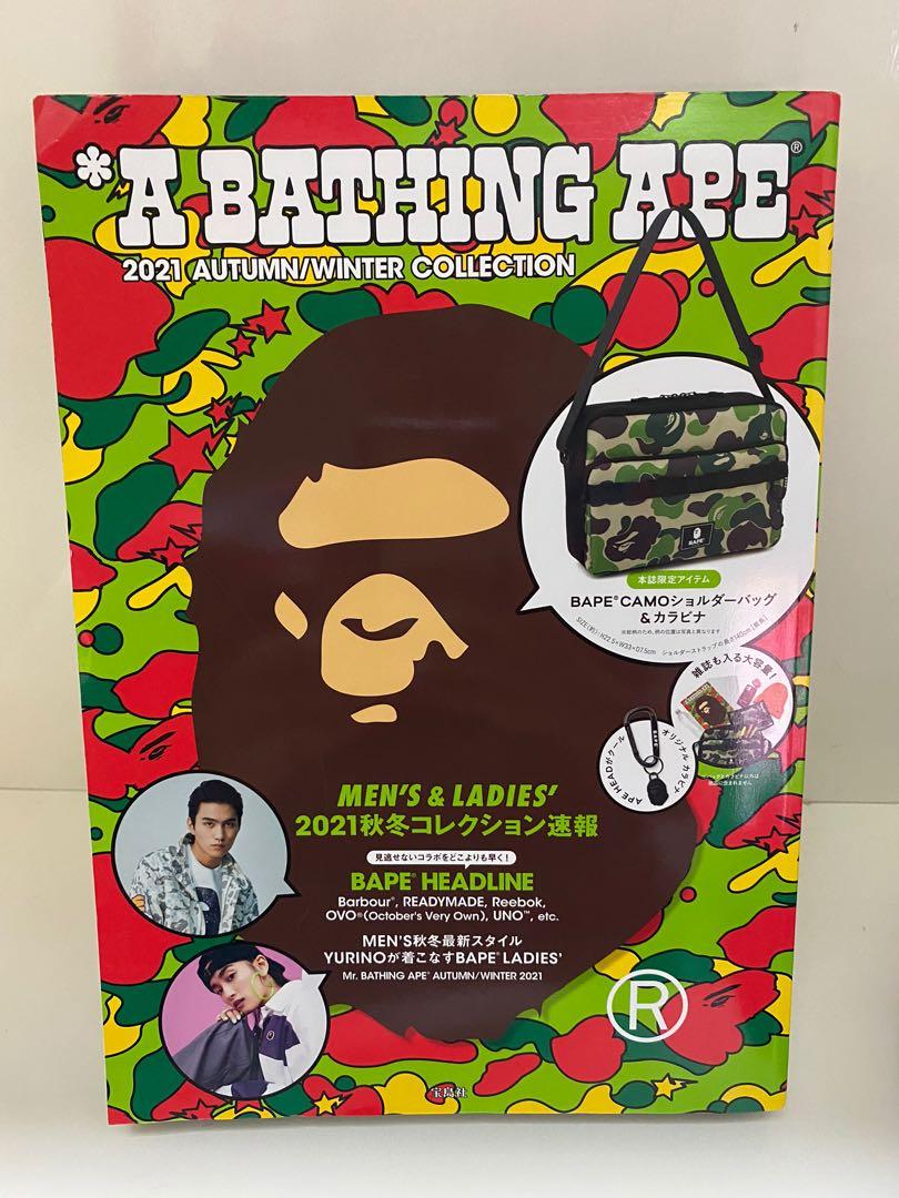 3 in 1?? A BATHING APE 2021 AUTUMN/WINTER COLLECTION MAGAZINE - SHOULDER BAG  - CARABINER [88Reviews] 