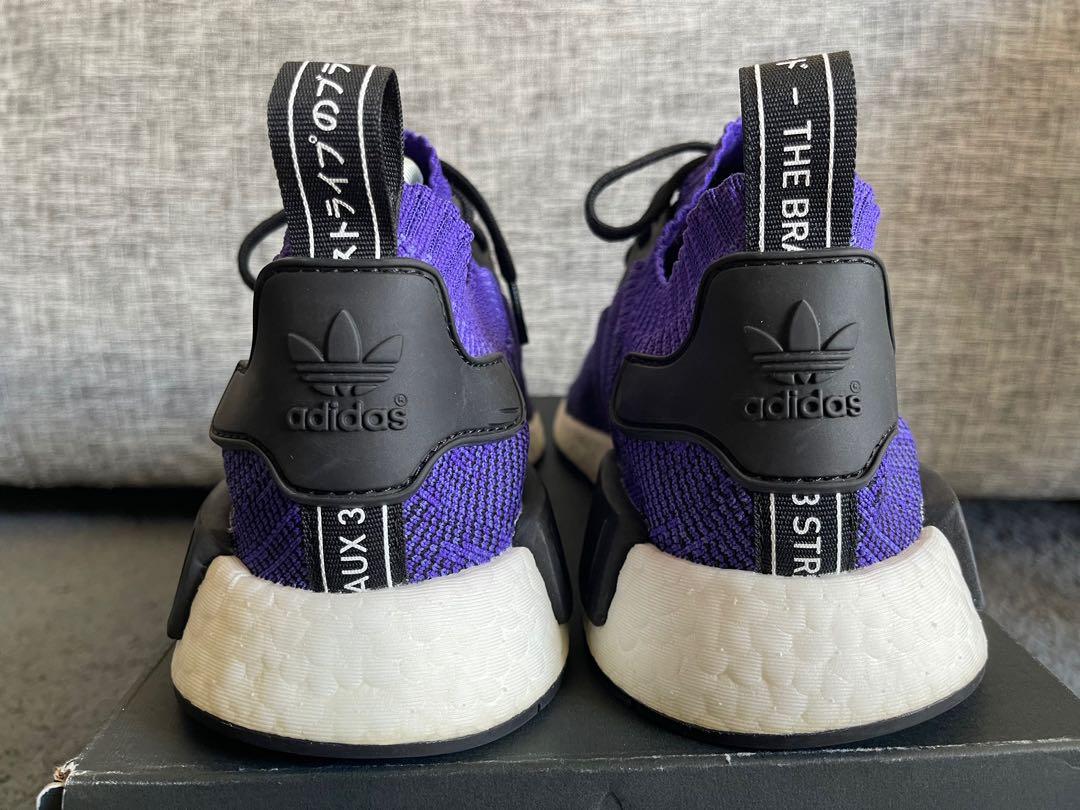 Adidas NMD R1 PK Energy ink purple size US8 Men s Fashion