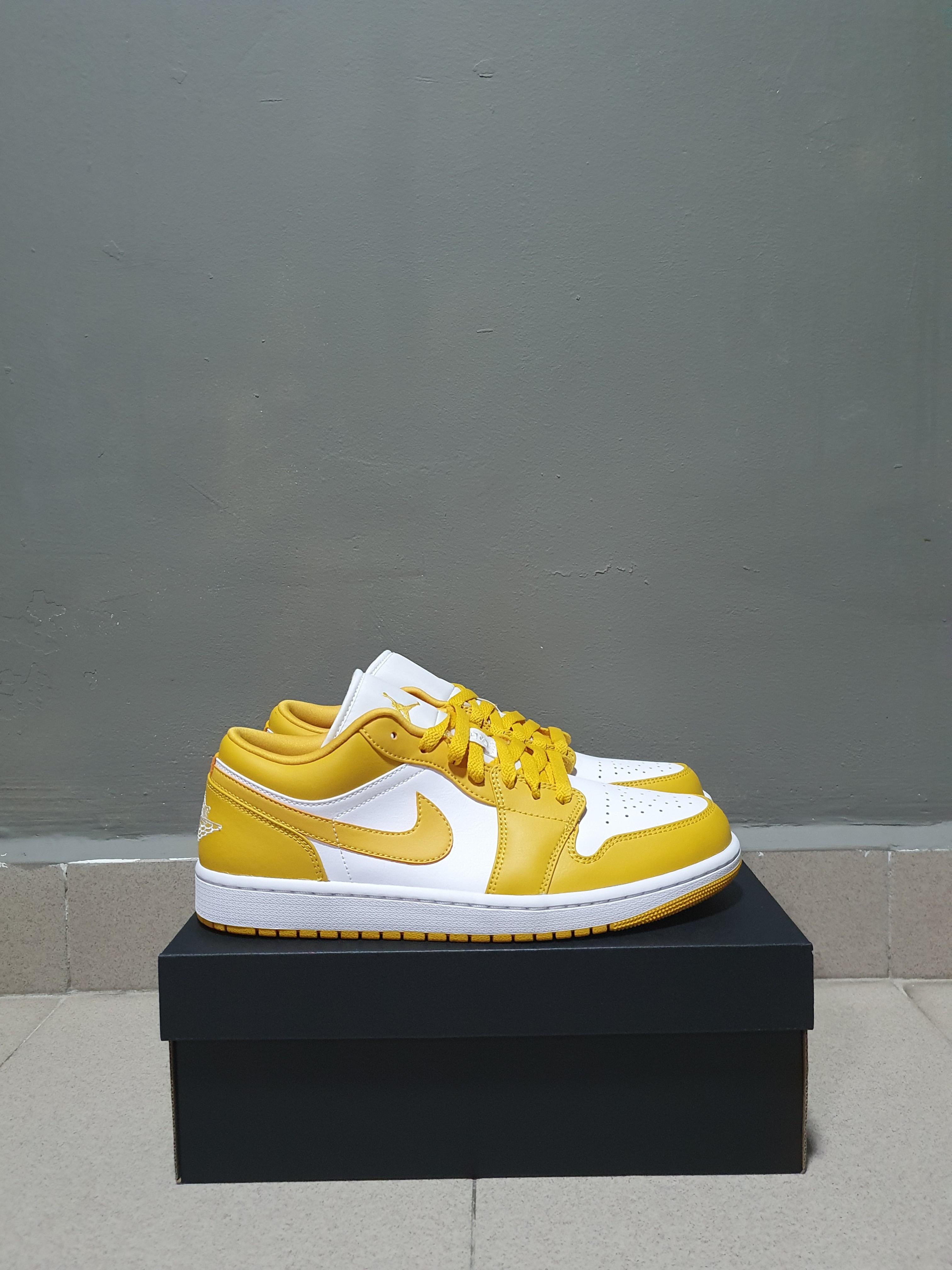 US10) Air Jordan 1 Low Pollen, Men